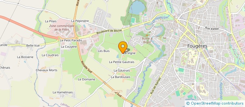 localisation de l'entreprise SC IMAGINE  LECOUSSE