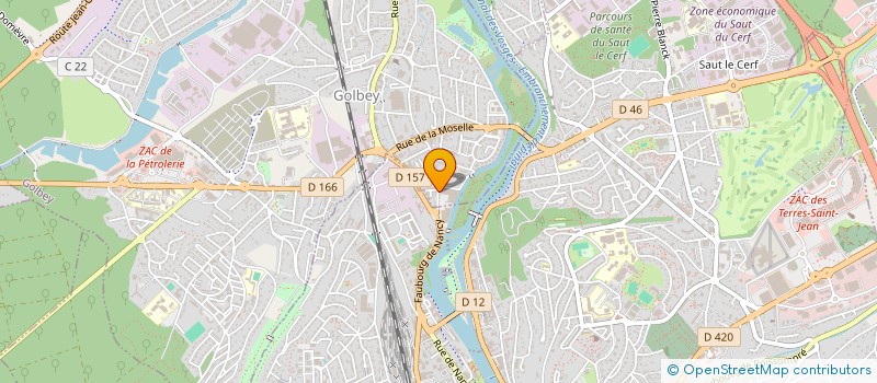 localisation de l'entreprise SC IMAJ  GOLBEY