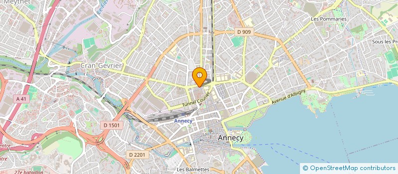 localisation de l'entreprise SC IMARA 74 à ANNECY