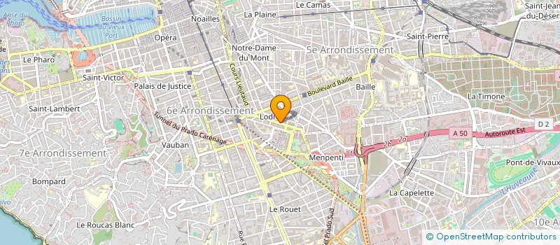 localisation de l'entreprise SC IMFRA à MARSEILLE