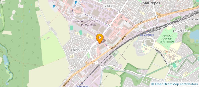 localisation de l'entreprise SC IMMA 78 à COIGNIERES