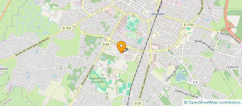 localisation de l'entreprise SC IMMO à CHALLANS