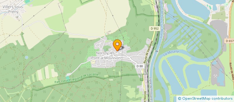 localisation de l'entreprise SC IMMO  NORROY-LES-PONT-A-MOUSSON