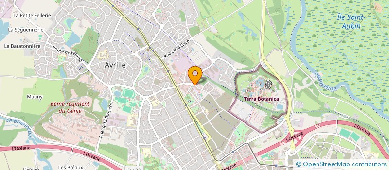 localisation de l'entreprise SC IMMO à AVRILLE