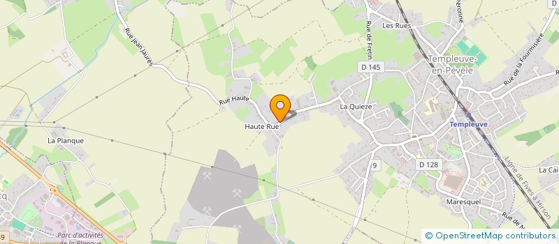 localisation de l'entreprise SC IMMO FROM  TEMPLEUVE-EN-PEVELE