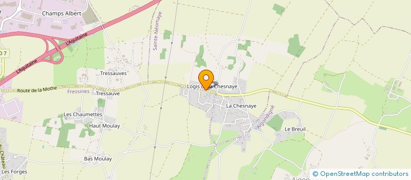 localisation de l'entreprise SC IMMO TERRASSON  FRESSINES