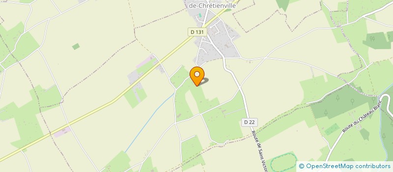 localisation de l'entreprise SC IMMOASIS  SAINT-VICTOR-DE-CHRETIENVILLE