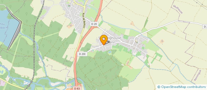 localisation de l'entreprise SC IMMOBAT à SCHWEIGHOUSE-THANN