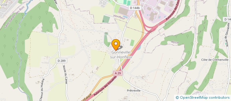 localisation de l'entreprise SC IMMOBILIER  GONNEVILLE-SUR-HONFLEUR