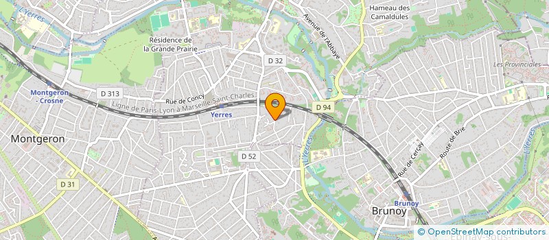 localisation de l'entreprise SC IMMOBILIER  YERRES