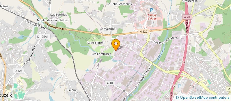 localisation de l'entreprise SC IMMOBILIERE EP à LIMOGES