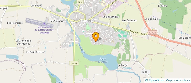 localisation de l'entreprise SC IMMOMOUSS à OMBREE D'ANJOU