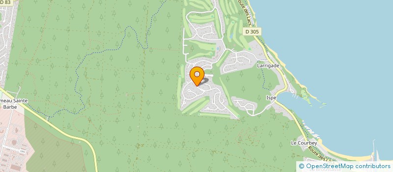 localisation de l'entreprise SC IMPASSE CLEMENCEAU  BISCARROSSE