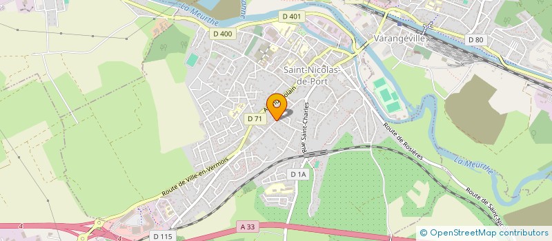 localisation de l'entreprise SC.INE  SAINT-NICOLAS-DE-PORT