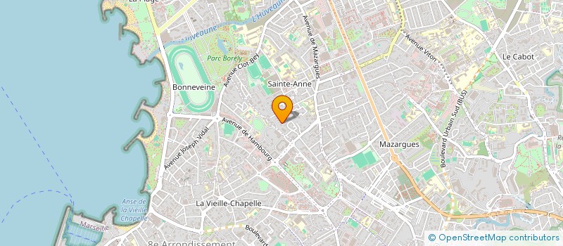 localisation de l'entreprise SC INES à MARSEILLE