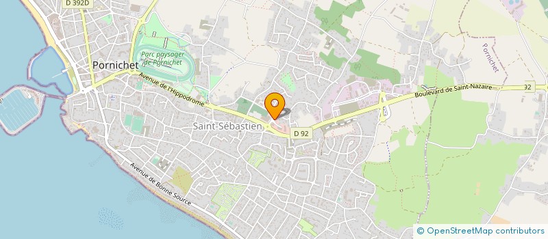 localisation de l'entreprise SC INTERLIGNE à PORNICHET