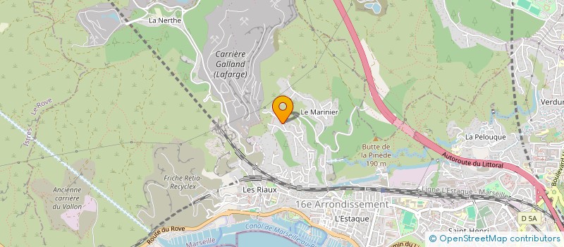 localisation de l'entreprise SC INVEST à MARSEILLE