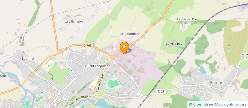 localisation de l'entreprise SC INVEST à LAMBALLE-ARMOR