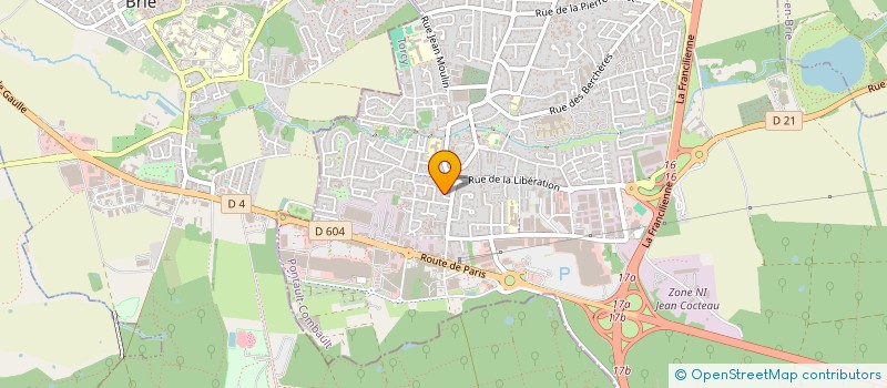 localisation de l'entreprise SC INVEST à PONTAULT-COMBAULT