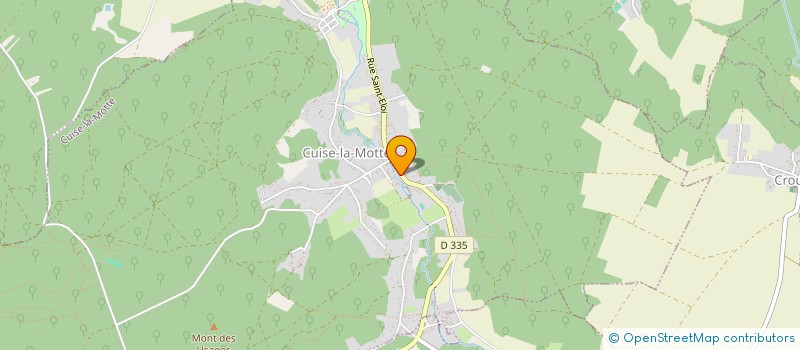 localisation de l'entreprise SC INVESTISSEMENT  CUISE-LA-MOTTE