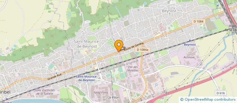 localisation de l'entreprise SC INVESTISSEMENTS à BEYNOST