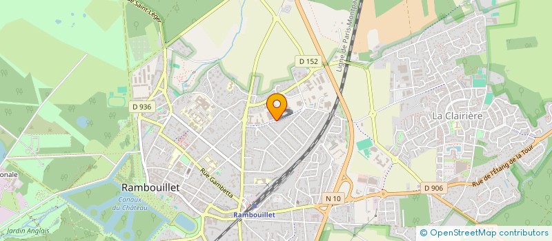localisation de l'entreprise SC INVESTISSEMENTS IMMOBILIERS  RAMBOUILLET