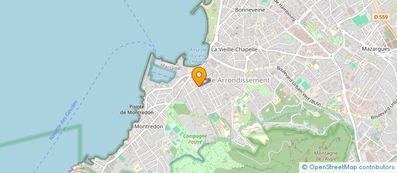 localisation de l'entreprise SC IRA CABOT à MARSEILLE