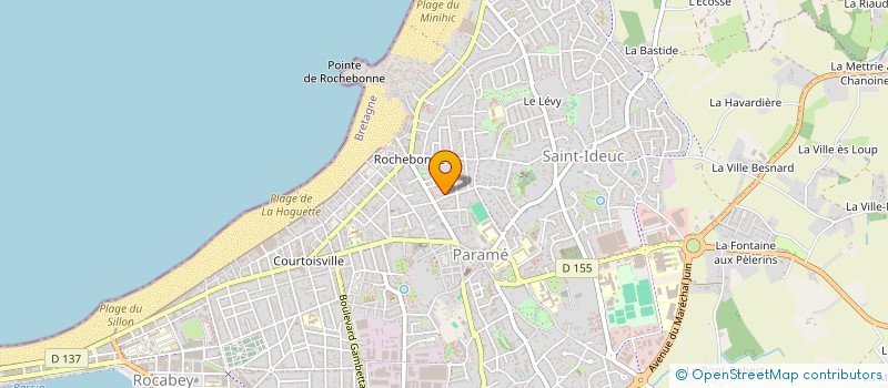 localisation de l'entreprise SC IS à SAINT-MALO