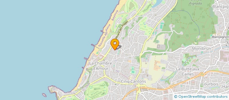 localisation de l'entreprise SC ISAL  ANGLET