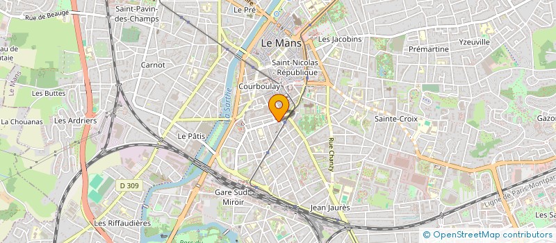 localisation de l'entreprise SC ISBELEN  LE MANS