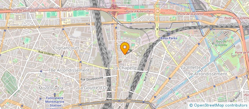 localisation de l'entreprise SC J.D.  PARIS