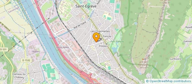 localisation de l'entreprise SC J.S.F.M.  SAINT-EGREVE