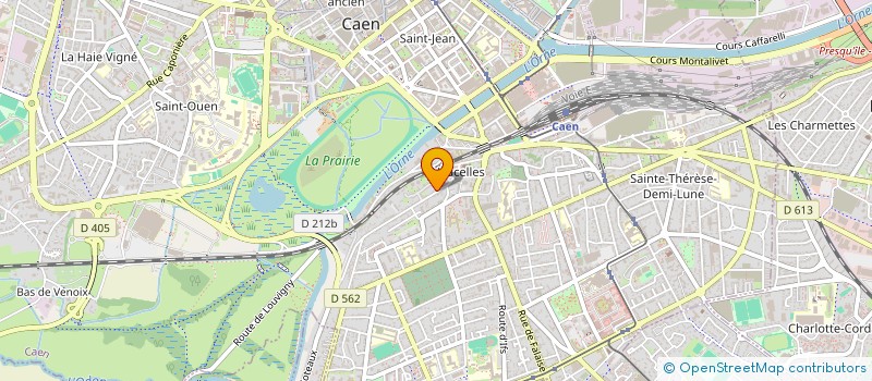 localisation de l'entreprise SC JAG INVEST à CAEN