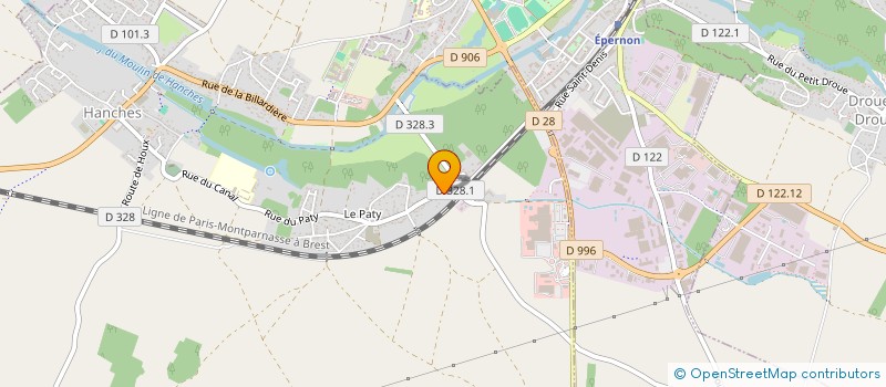 localisation de l'entreprise SC JAIE  HANCHES