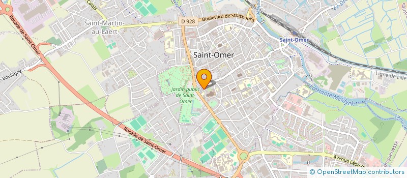 localisation de l'entreprise SC JAM  SAINT-OMER