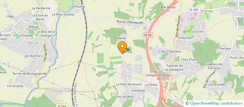 localisation de l'entreprise SC JANNE à CHAMPNIERS