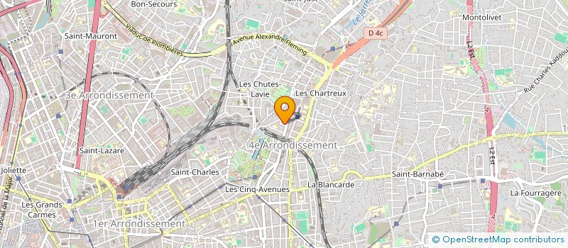 localisation de l'entreprise SC JAZZ à MARSEILLE