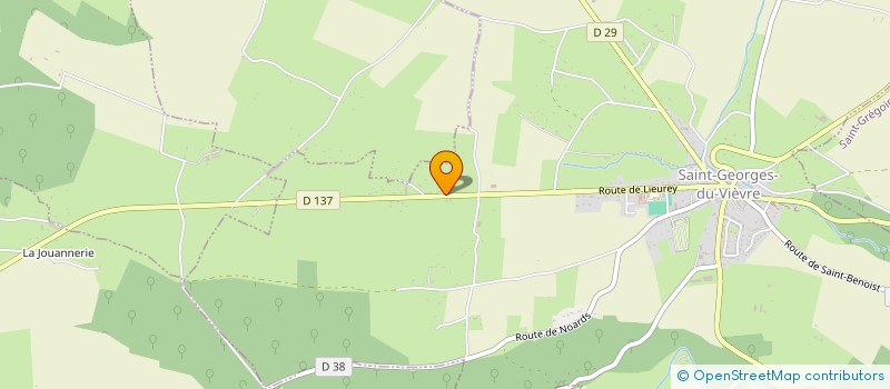 localisation de l'entreprise SC JBEA  SAINT-GEORGES-DU-VIEVRE