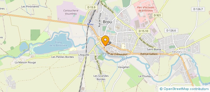 localisation de l'entreprise SC JC HABITAT à BROU