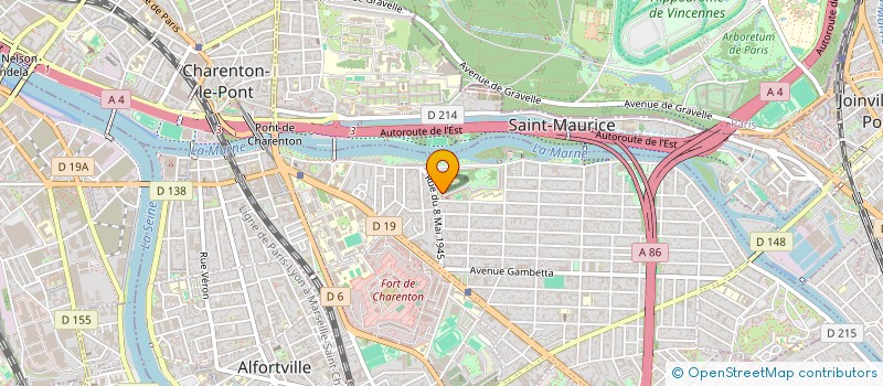 localisation de l'entreprise SC JCPF à MAISONS-ALFORT