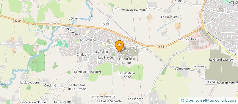 localisation de l'entreprise SC JD INVEST  NOUVOITOU