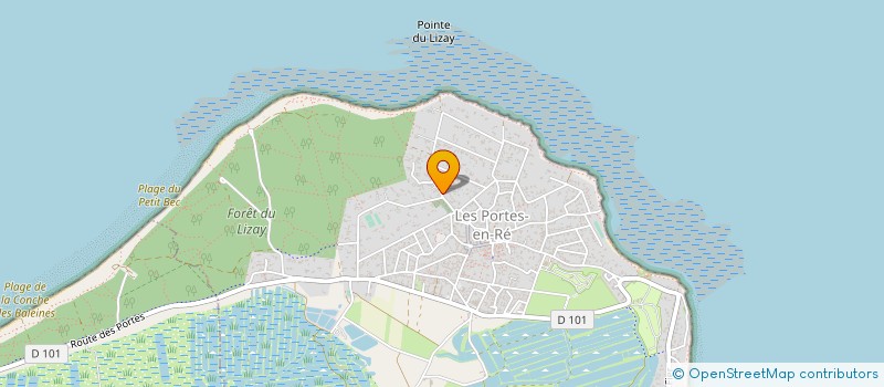 localisation de l'entreprise SC JEANNE F  LES PORTES-EN-RE