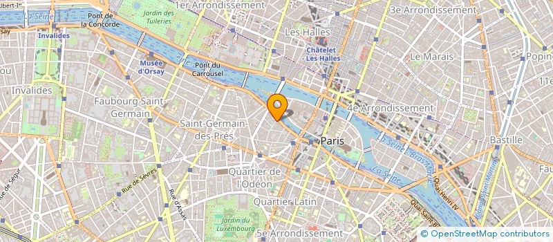 localisation de l'entreprise SC JEC 1  PARIS