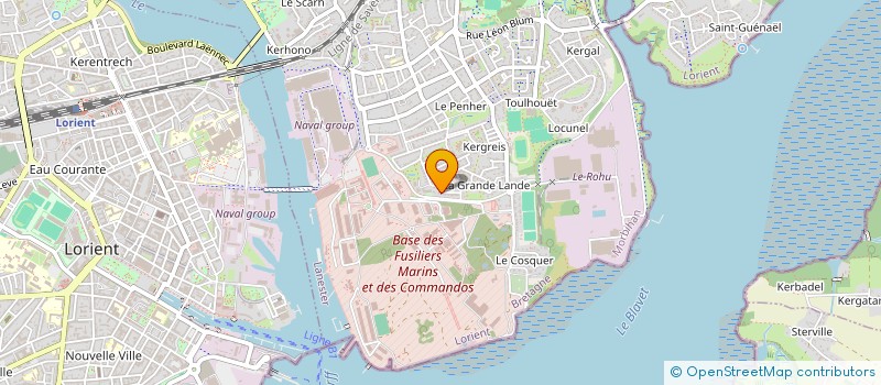 localisation de l'entreprise SC JEGOUZO  LANESTER