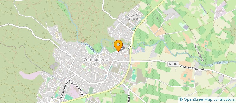 localisation de l'entreprise SC JES à COURNONTERRAL