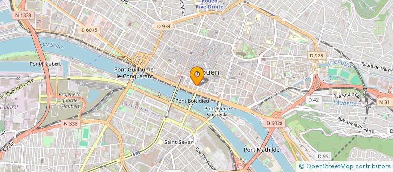 localisation de l'entreprise SC JF BINET à ROUEN