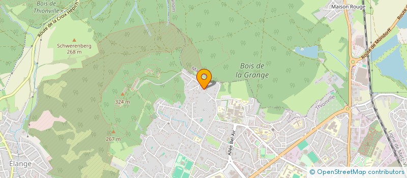 localisation de l'entreprise SC JFCA à THIONVILLE