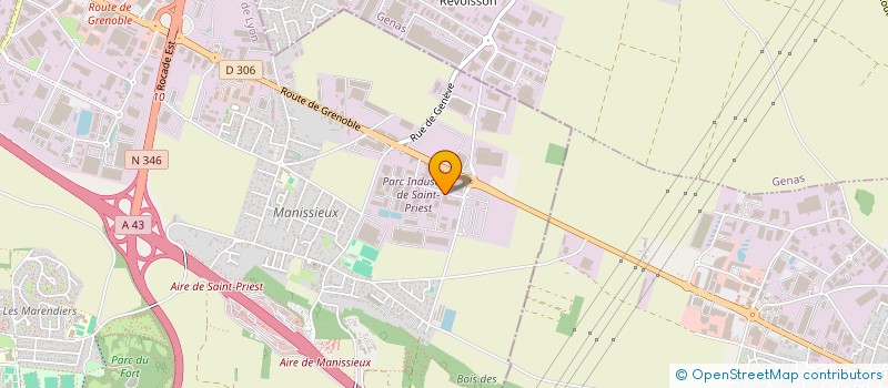 localisation de l'entreprise SC JFP DEVELOPPEMENT  SAINT-PRIEST