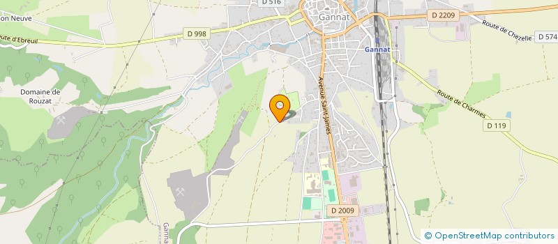 localisation de l'entreprise SC JFT à GANNAT