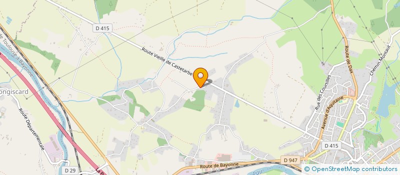 localisation de l'entreprise SC JILM  ORTHEZ